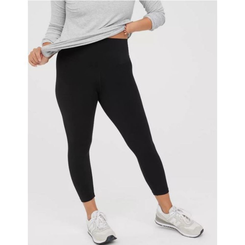 aerie Black High-Waist Leggings